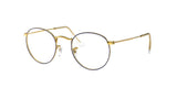 RAY BAN RX3447V ROUND METAL