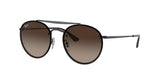 RAY BAN RB3614N BLAZE ROUND DOUBLEBRIDGE