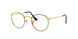 RAY BAN RX3447V ROUND METAL