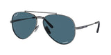 RAY BAN RB8225 AVIATOR TITANIUM